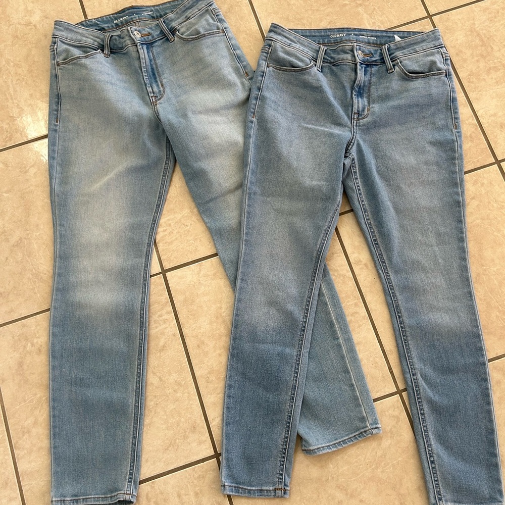 2 Pc. Old Navy - 4P - Super Skinny and Straight Design Styles